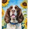 Edge Collections - 11.25" X 15.5" - Multicolor - Garden Flag English Springer Spaniel - 1 Piece
